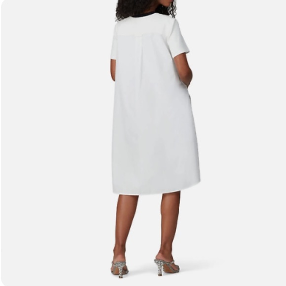 MONSE Watering Can High-Low Tee Crew Neck ShortSleeve Embroidered Pullover, Sz M - Picture 3 of 17